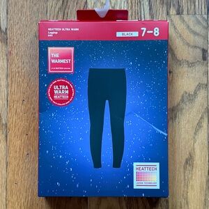 HEATTECH Ultra Warm Black Leggings Kids*
